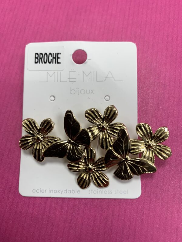 Broche Papillons Mile Mila