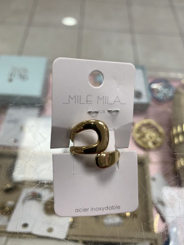 Bague doré Mile Mila